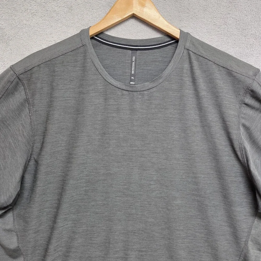 Ten Thousand Shirt Mens XL Grey Versatile Performance Tee Short Sleeve - Picture 2 of 8